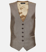 Joseph Kinglake wool and mohair waistcoat