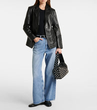 Joseph Leather blazer