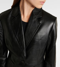 Joseph Leather blazer