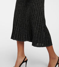 Joseph Ribbed-kit Lurex√Ç¬Æ midi skirt