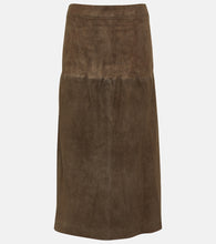 Joseph Sacha suede midi skirt - Joseph Sacha 麂皮中长裙