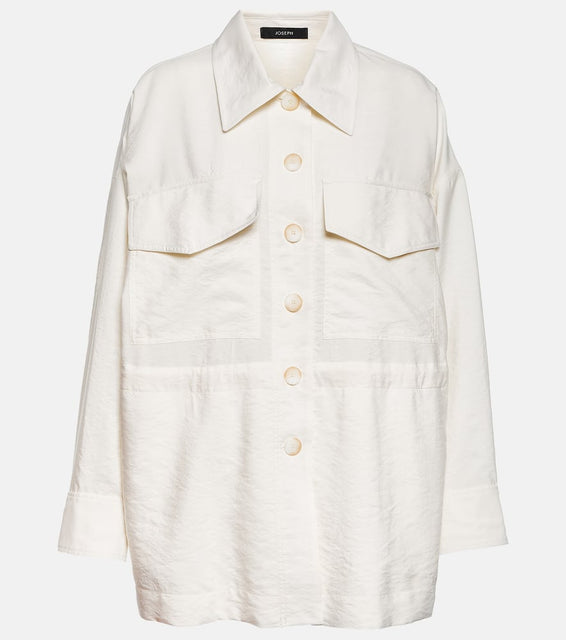 Joseph Wellbeck silk-blend twill jacket