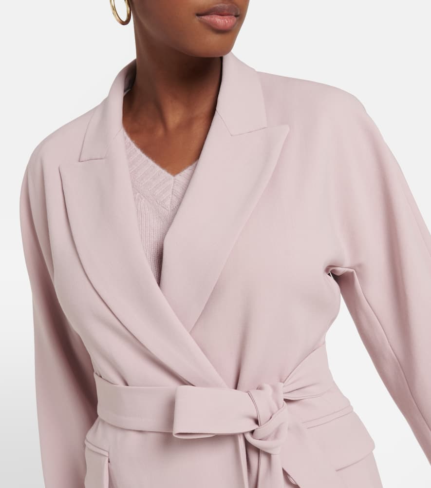 Joseph Wells belted wool-blend blazer