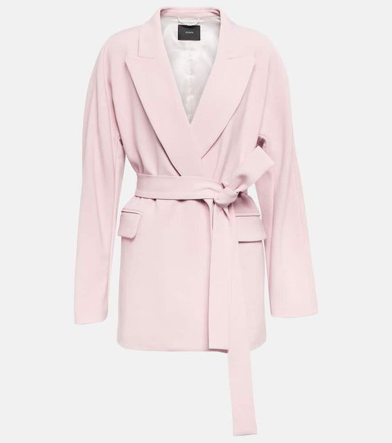 Joseph Wells belted wool-blend blazer