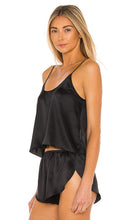 Journelle Celine Silk Cami in Black