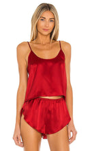 Journelle Celine Silk Cami in Red - Camisole en soie Journelle Celine en rouge - Journelle Celine 红色丝绸吊带背心 - Journelle Celine Seiden-Cami in Rot - Journelle Celine 실크 카미 레드 색상 - Canotta in seta Journelle Celine in rosso