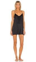 Journelle Celine Silk Slip in Black