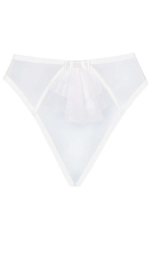 Journelle Odette Ouvert Panty in White