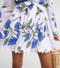Juliet Dunn Bellflower cotton shirt dress