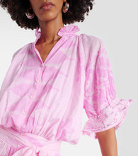 Juliet Dunn Printed cotton shirt dress