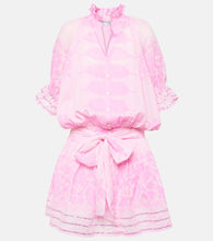 Juliet Dunn Printed cotton shirt dress