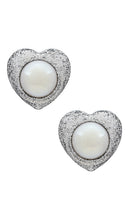 Julietta Aya Earrings in White