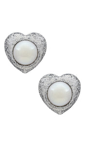 Julietta Aya Earrings in White