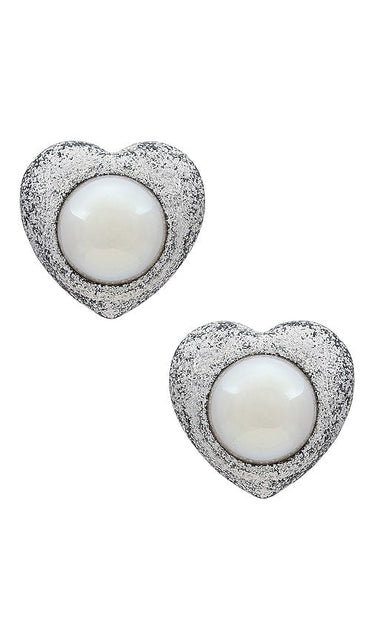 Julietta Aya Earrings in White