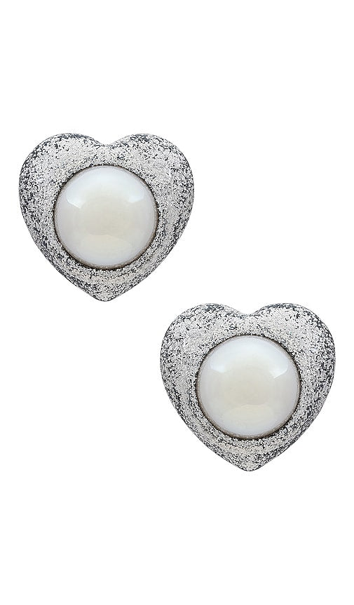 Julietta Aya Earrings in White