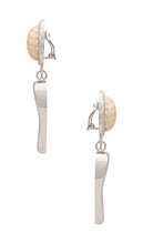Julietta Sally Ride Earrings in Metallic Silver