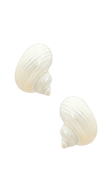 Julietta Spetses Earrings in Ivory