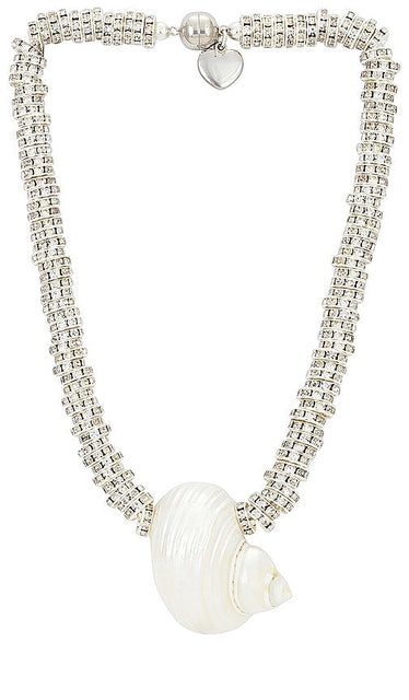 Julietta Spetses Necklace in Metallic Silver