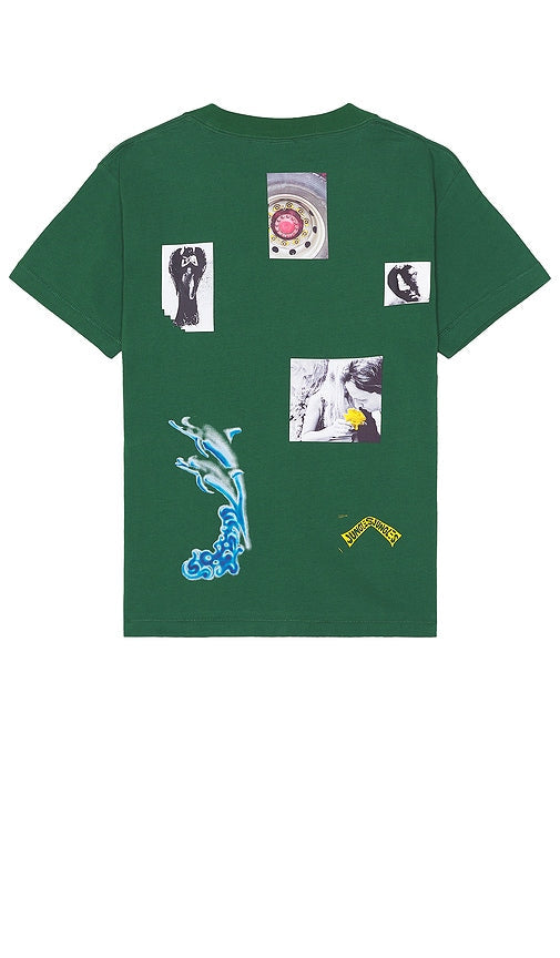 Jungles Angels Among Us Tee in Green - T-shirt Jungles Angels Among Us en vert - 丛林天使绿色 T 恤 - Jungles Angels Among Us T-Shirt in Grün - Jungles Angels Among Us 티셔츠 - Maglietta Jungles Angels Among Us in verde