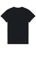 Junk Food Heat Chrome Lines Flea Market Tee in Black