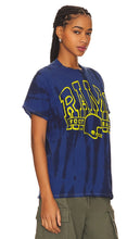 Junk Food Rams Tie Dye Tee in Blue