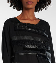 Junya Watanabe Asymmetrical paneled midi dress
