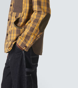 Junya Watanabe Checked cotton flannel jacket