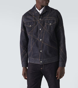 Junya Watanabe Embroidered denim jacket