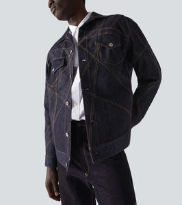 Junya Watanabe Embroidered denim jacket