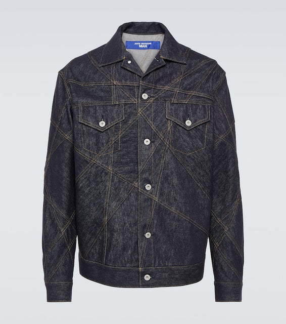 Junya Watanabe Embroidered denim jacket