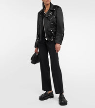 Junya Watanabe Faux leather biker jacket