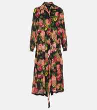 Junya Watanabe Georgette and jersey midi dress. Junya Watanabe 乔其纱和针织中长连衣裙