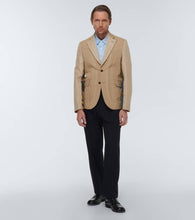 Junya Watanabe Printed cotton and linen blazer
