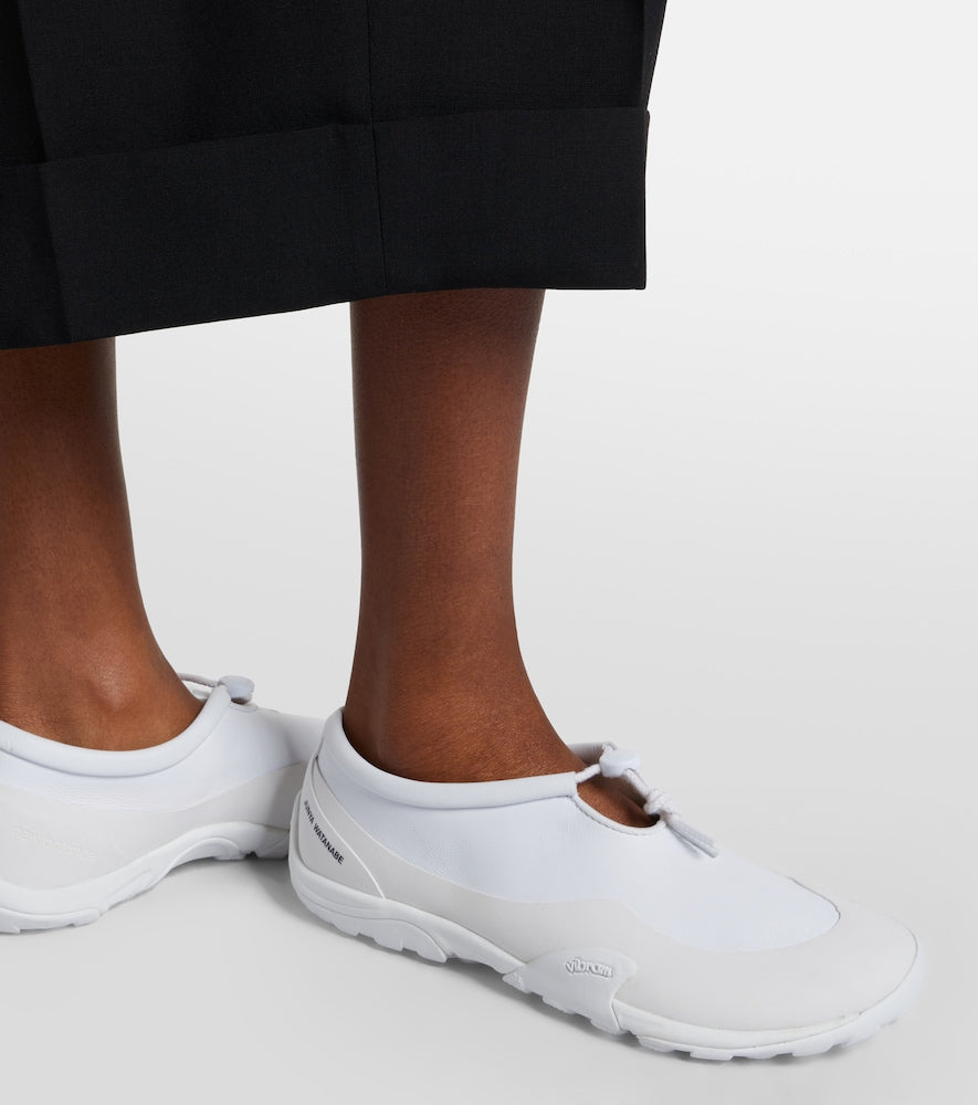 Junya Watanabe x New Balance MT10T leather sneakers - White Low-Top Sneakers