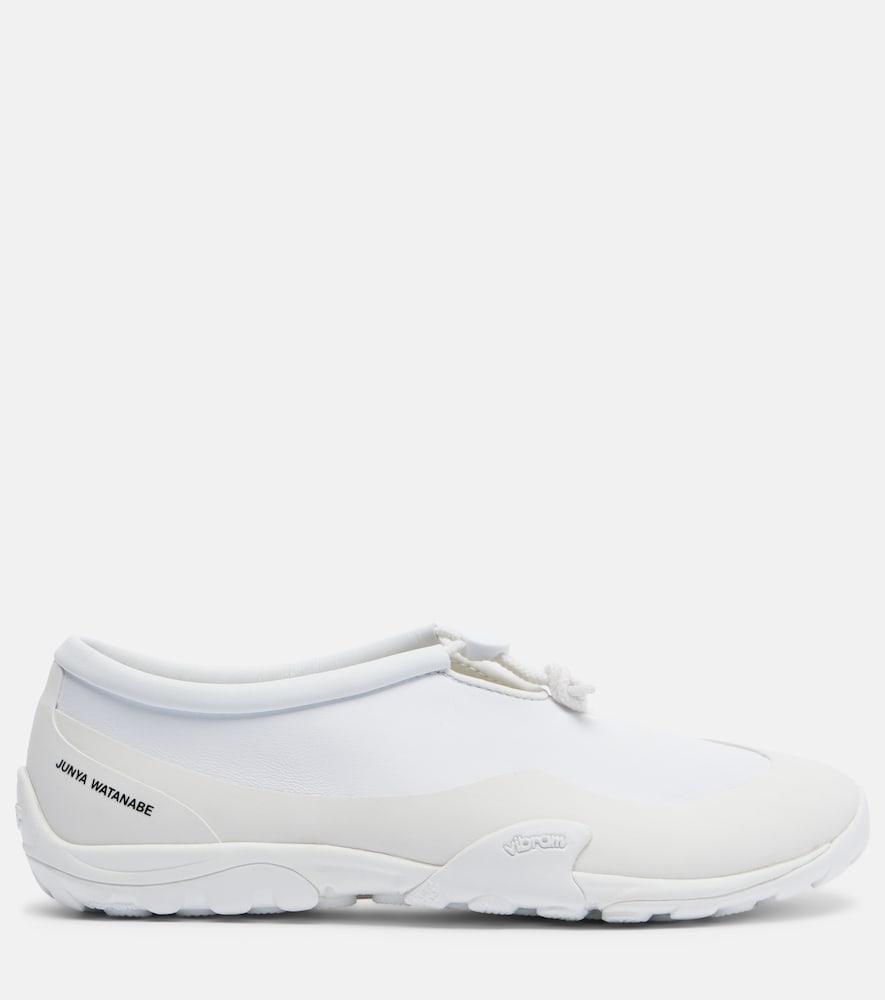 Junya Watanabe x New Balance MT10T leather sneakers - White Low-Top Sneakers