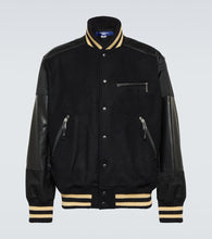 Junya Watanabe Wool-blend varsity jacket