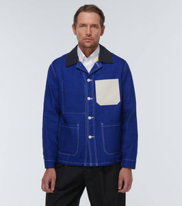 Junya Watanabe x Roy Lichtenstein linen and cotton jacket