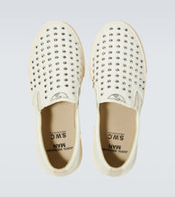 Junya Watanabe x Stepney Workers Club leather sneakers