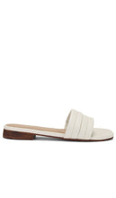 Kaanas Maya Sandal in Ivory | Ivory Slides for Women