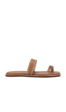 Kaanas Pirita Sandal in Tan | Honey Flat Sandals for Women