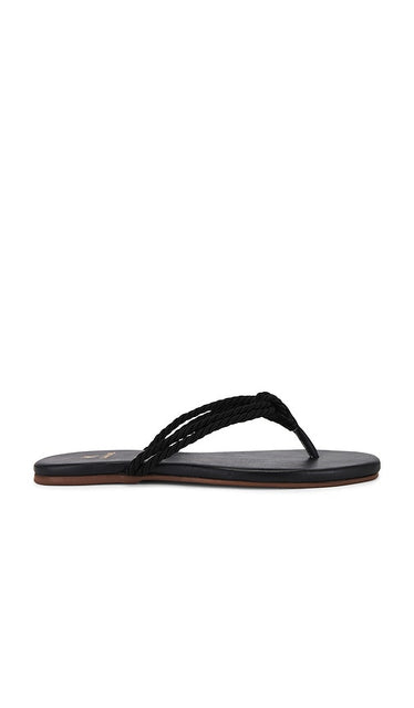 Kaanas Litibuan Sandal in Black | Black Black Sandals for Women