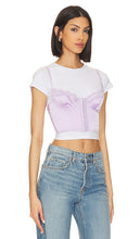 KAT THE LABEL Bowie Bustier in Lavender