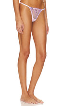 KAT THE LABEL Sofia Thong in Lavender