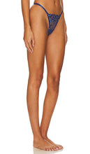 KAT THE LABEL Sofia Thong in Navy