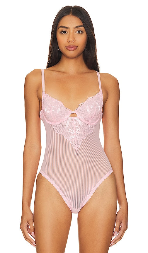 KAT THE LABEL x REVOLVE Zephyr Bodysuit in Pink