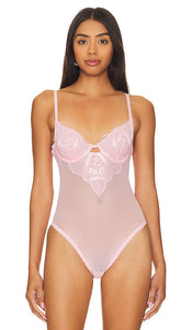 KAT THE LABEL x REVOLVE Zephyr Bodysuit in Pink