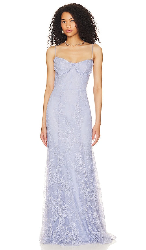 Katie May Jasmine Gown in Lavender