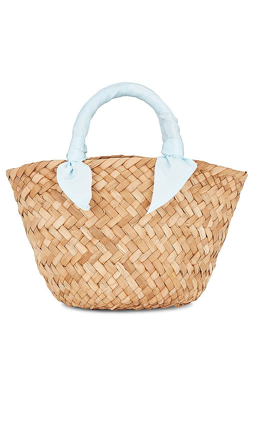KAYU Mini Rosie Straw Bag in Neutral