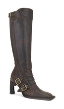 KNWLS Hellz Biker Boot in Brown