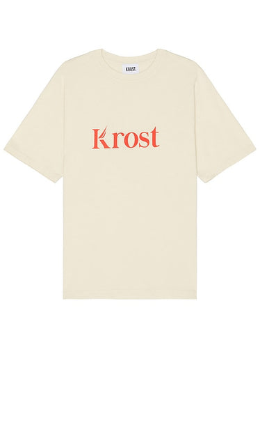 KROST Fair Winds Oversized Tee in Cream